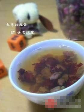 玫瑰红枣饮的做法